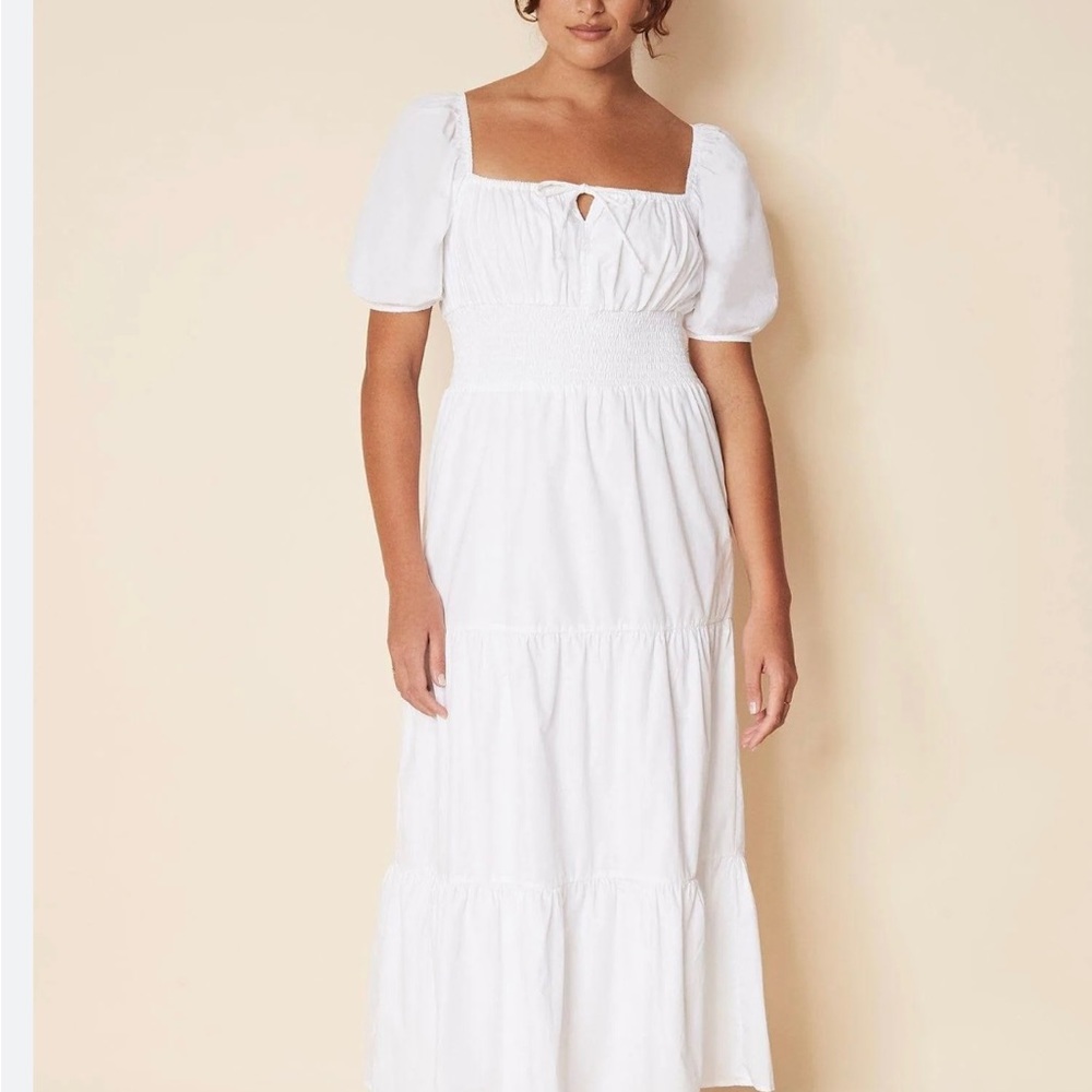 Rene faithful the brand white dress